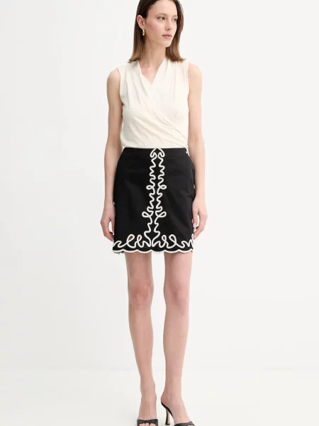 Mała mały spódnica mini Hugo Boss czarna