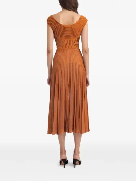 Rochie midi Gemy Maalouf portocaliu