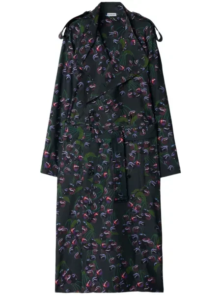 Trenci Burberry cu imagine verde