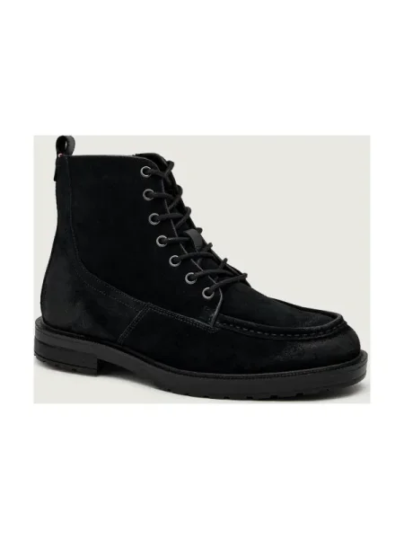 Ghete Tommy Hilfiger Cleated W Moc negru