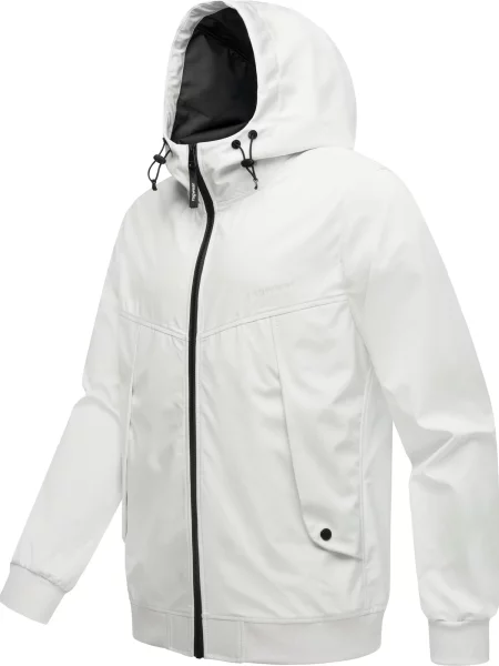 Ragwear Geacă outdoor Tyller Bonded murdar alb