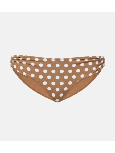 Bikini Marysia w grochy brązowy