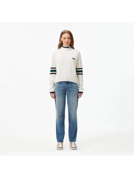 Свитер Lacoste белый