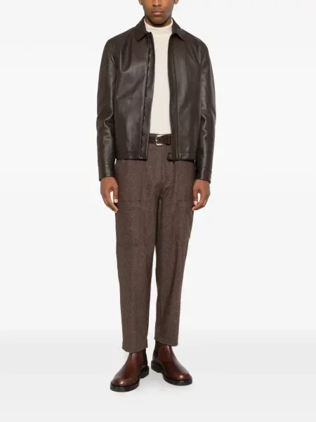 Pantaloni Eleventy maro