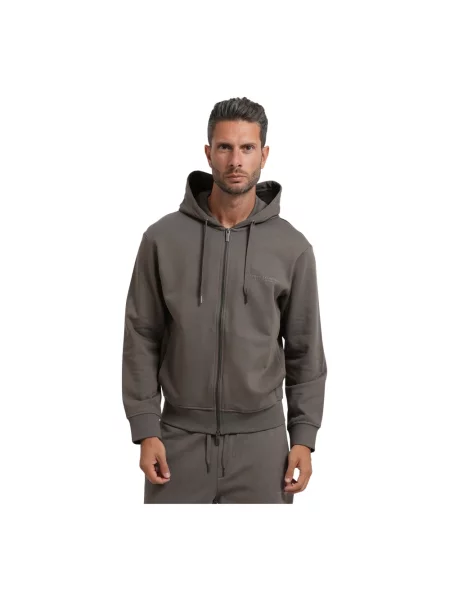 Bluza rozpinana Armani Exchange szara