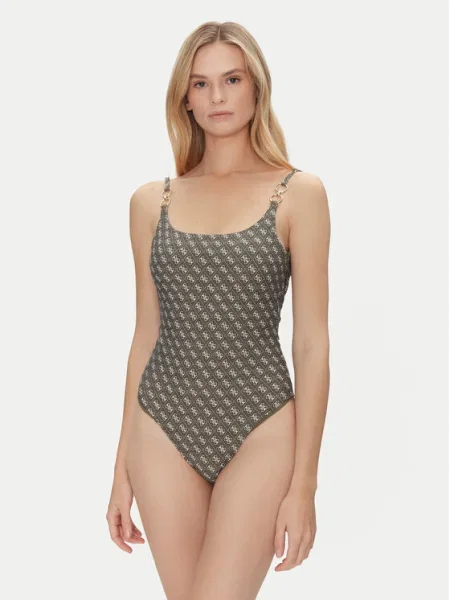 Guess Бански костюм зелен