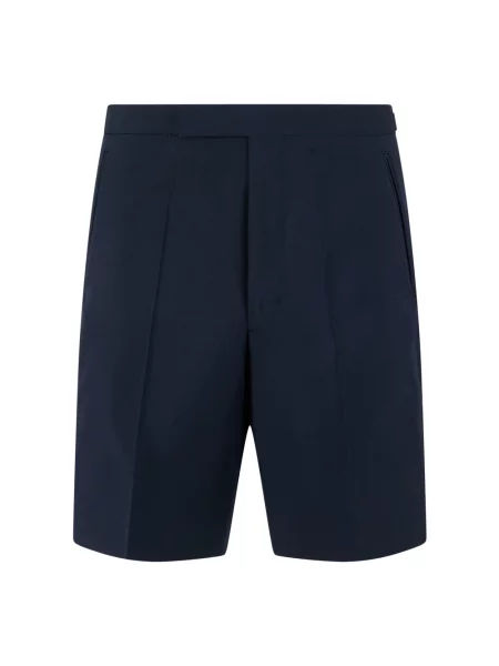 Szorty Prada wełniane niebieskie