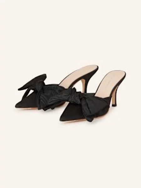 Loeffler Randall Klapki Typu Mules Margot schwarz czarne
