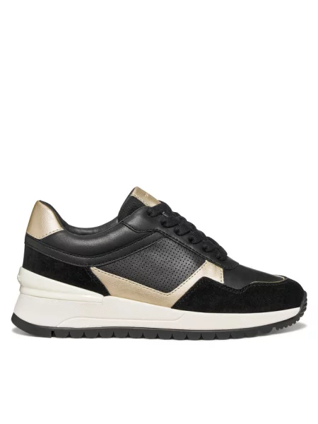 Sneakersy Geox czarne