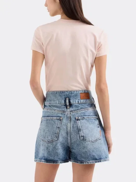 Джинсовые шорты Armani Exchange синие