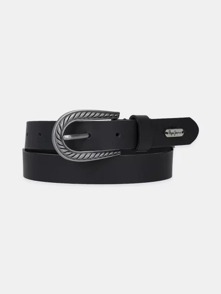 Remen Pepe Jeans CAMILA BELT za žene crna