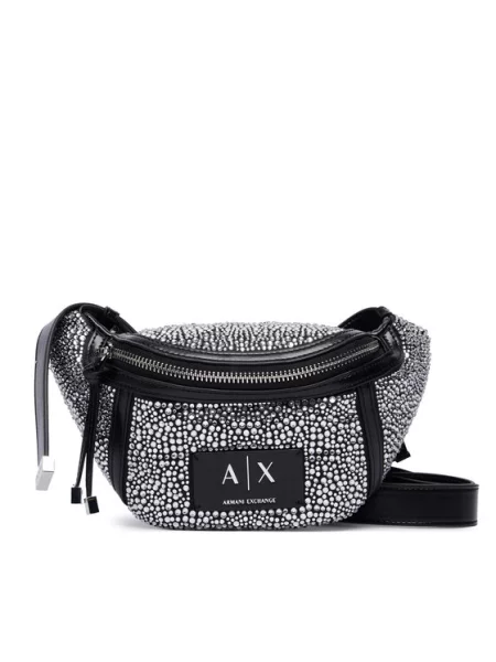 Ремень Armani Exchange с поясом черный