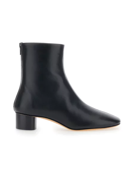 Buty do kostki Le Monde Beryl skórzane czarne