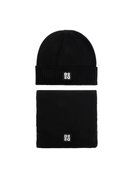 Czapka Dsquared2 wełniana czarna