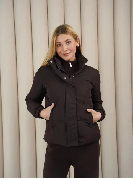 Демісезонна куртка UVENTUM коричневий