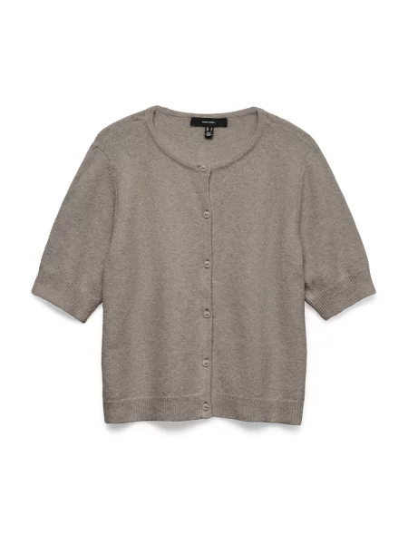 VERO MODA Geacă tricotată VMDoffy taupe gri