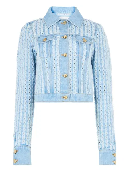 Geacă de blugi Nina Ricci albastru