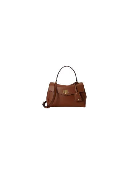 Torebka LAUREN RALPH LAUREN brązowa