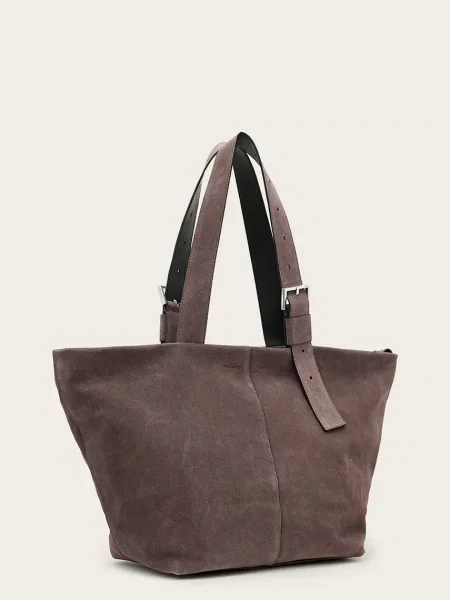 AllSaints сумка-шопер замшева EFFIE