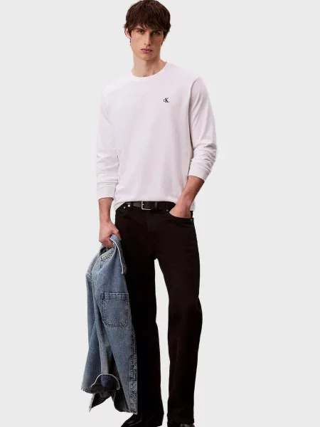 Лонгслив Calvin Klein Jeans белый