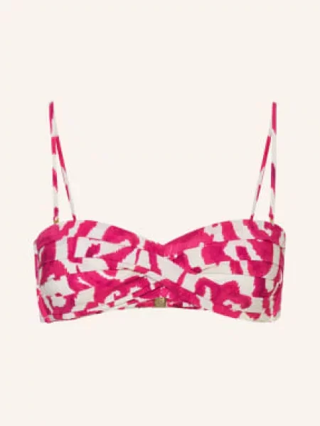 Maryan Mehlhorn Górna Część Bikini Typu Bandeau Solara pink różowy