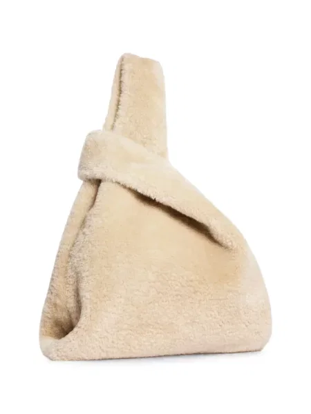 Geantă shopper Simone Rocha cu blană