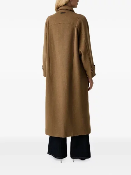 Ilgas paltas Trussardi ruda