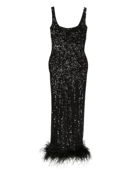 Rochie Atu Body Couture cu paiete de costum negru