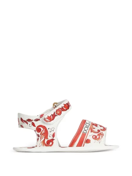 Sandały dziecięce Dolce And Gabbana białe