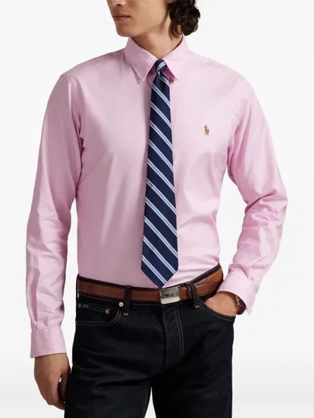 Șapcă Polo Ralph Lauren de mătase cu broderie cu dungi negru