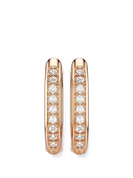 Cercei Swarovski roz