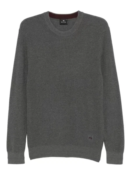 Pulover Ps Paul Smith cu broderie gri