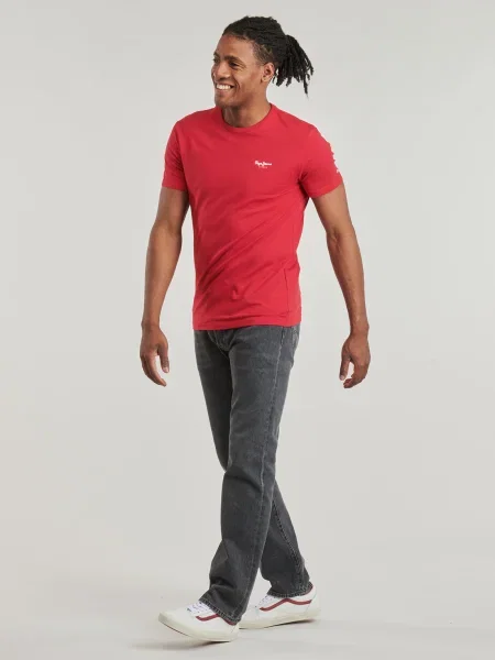 Tricou Pepe Jeans bordo