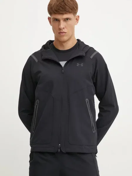 Under Armour jachetă de antrenament Unstoppable de tranzitie negru