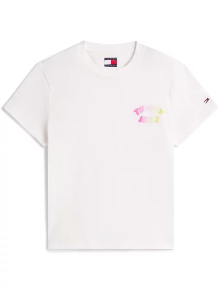 Tricou Tommy Jeans alb