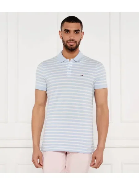Tommy Jeans Tenisz póló | Slim Fit kék