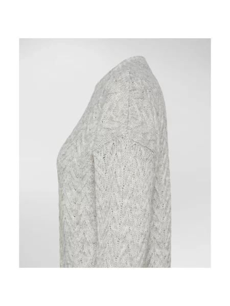 Sweter Peuterey z alpaki szary