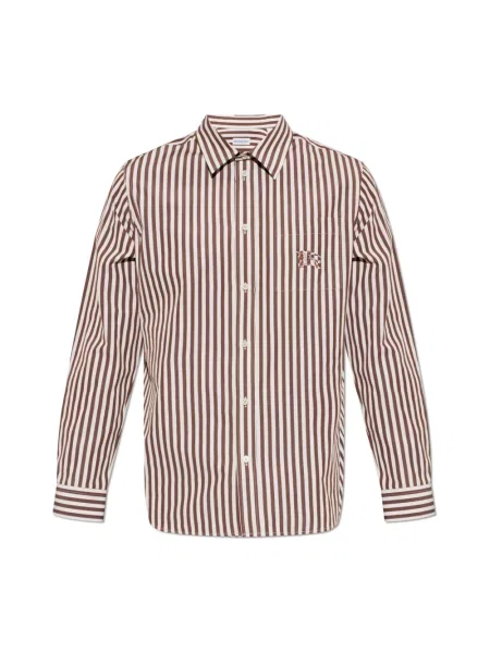 Koszula Burberry brązowa