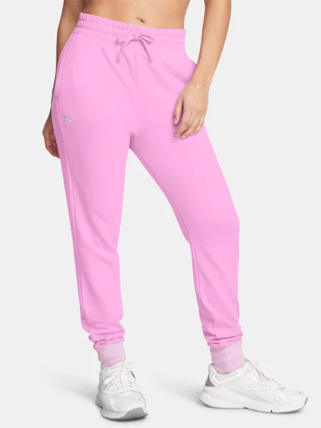 Fleecová fleecová mikina Under Armour ružová