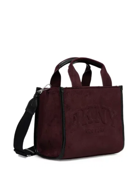 Shopper táska Dkny autogrammal piros