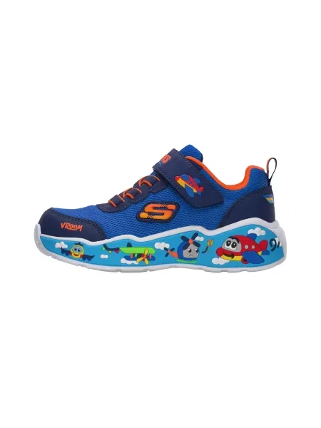 SKECHERS Sportbačiai Play Scene / tamsiai / oranžinė / raudona mėlyna