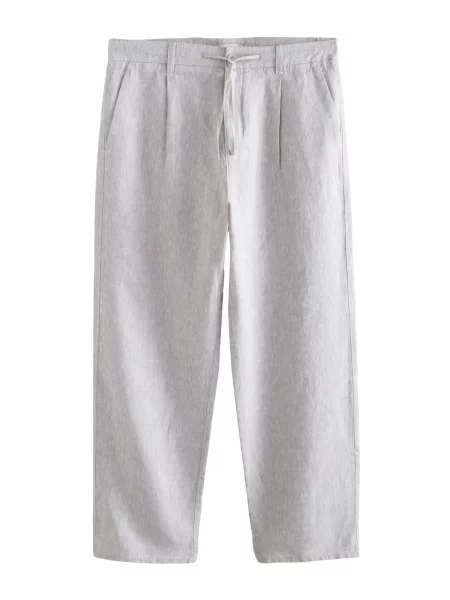 Next Pantaloni cutați Signature deschis gri