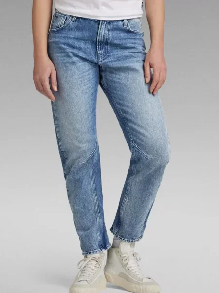 Джинси бойфренди G-star Raw сині