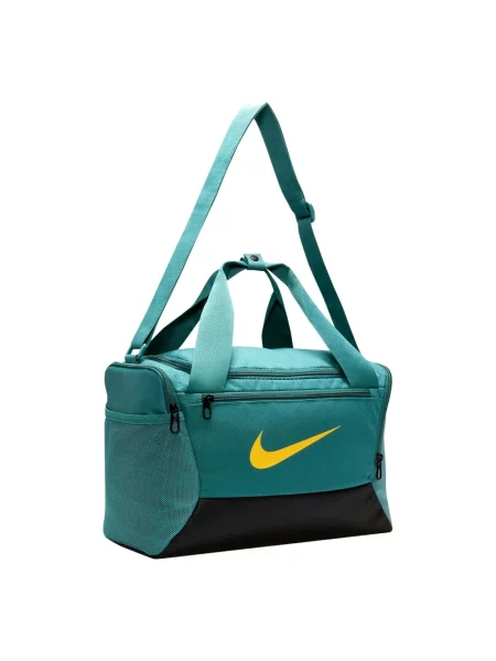 Torba treningowa Nike Brasilia Duffle 25 l black/black/white niebieska