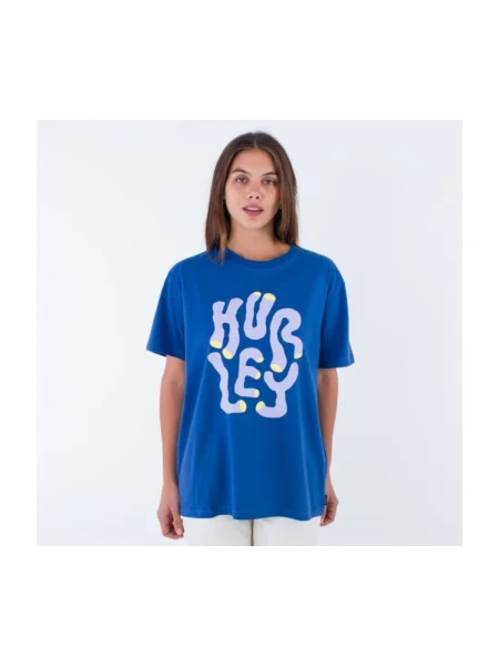 Tricou Hurley albastru