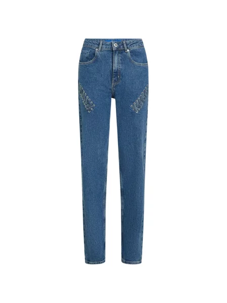 Blugi Karl Lagerfeld Jeans albastru