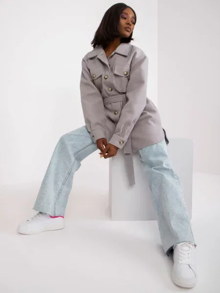 Koszula Lakerta szara