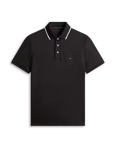 Tricou polo Tommy Hilfiger negru