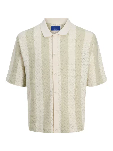 Jack&Jones Marškiniai Tyler Écru