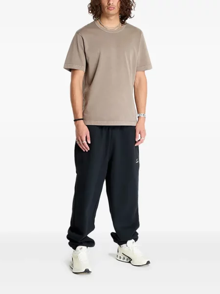 Top sport Nike din fleece plisat fără mâneci alb